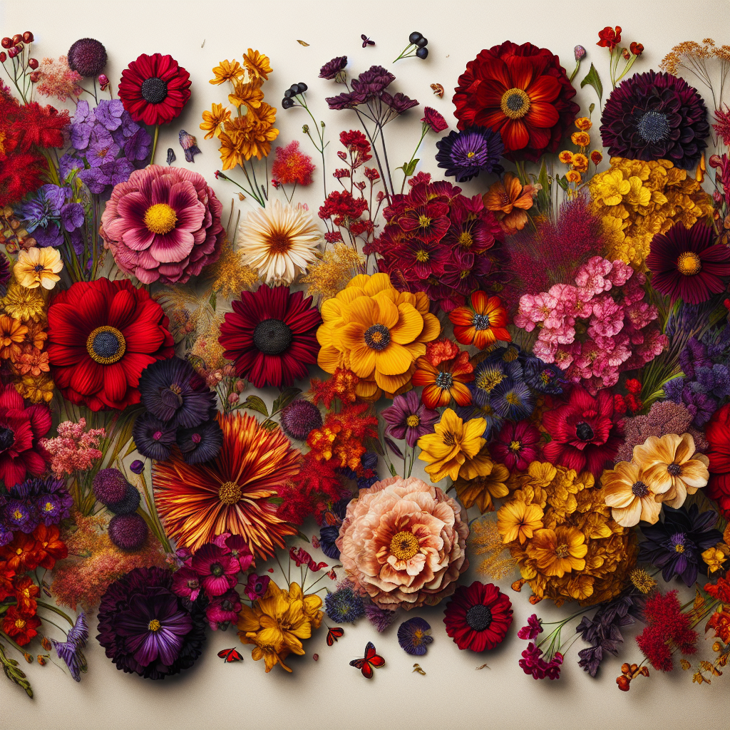 Floral Explosion Painting Diamond Kit