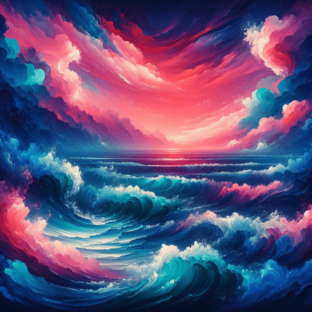 Mystical Ocean Tides Paint By Diamonds Kits