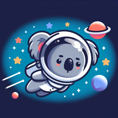 Astronaut Koala Paint By Diamond