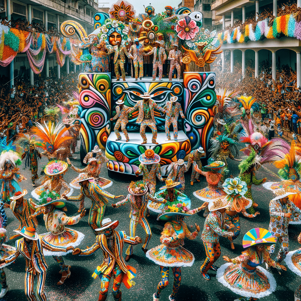 Carnival Of Barranquilla Diamond Painting