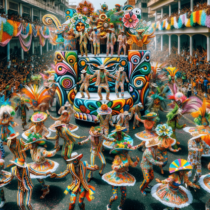 Carnival Of Barranquilla Diamond Painting