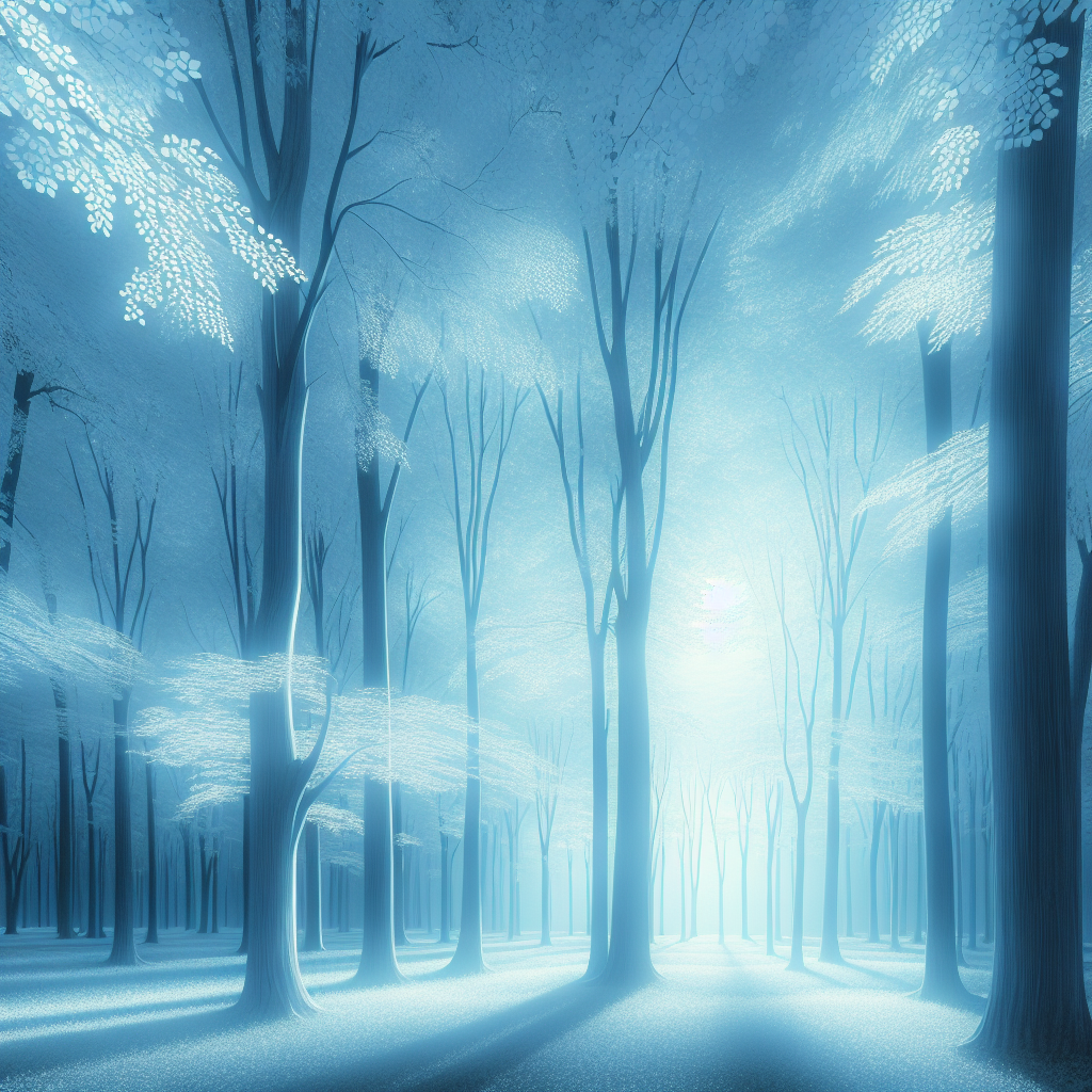 Ethereal Moonlight Forest Painting Diamond Kit