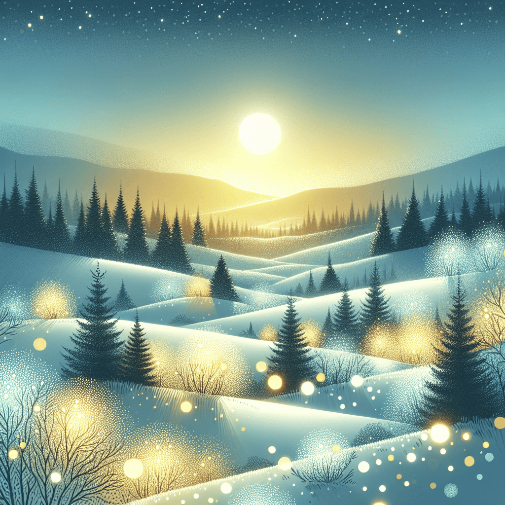 Charming Winter Landscape Paint By Color