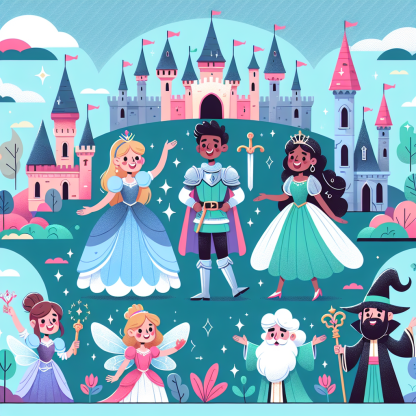 Magical Fairytale Characters Paint By Diamond