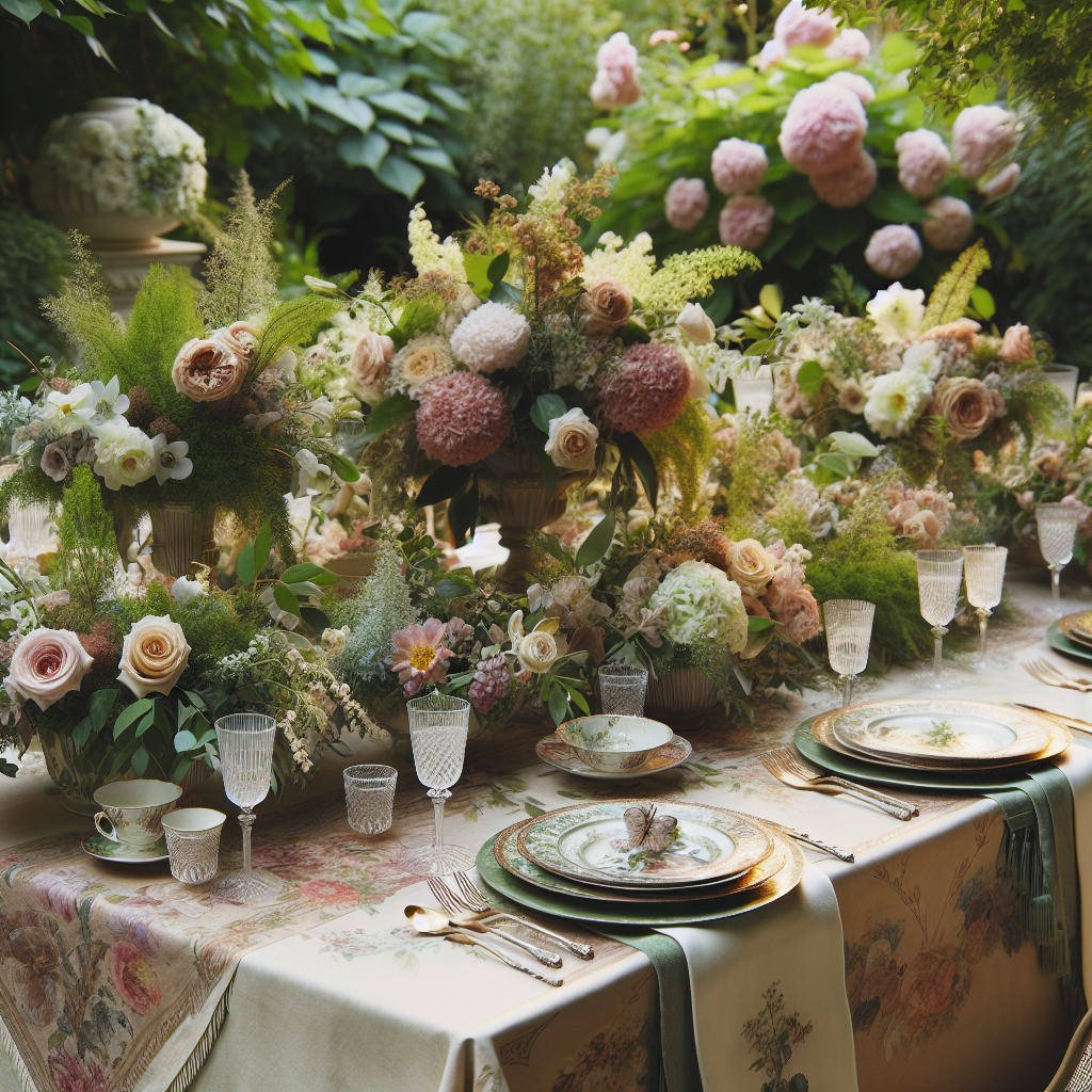 Elegant Garden Party Paint By Diamonds