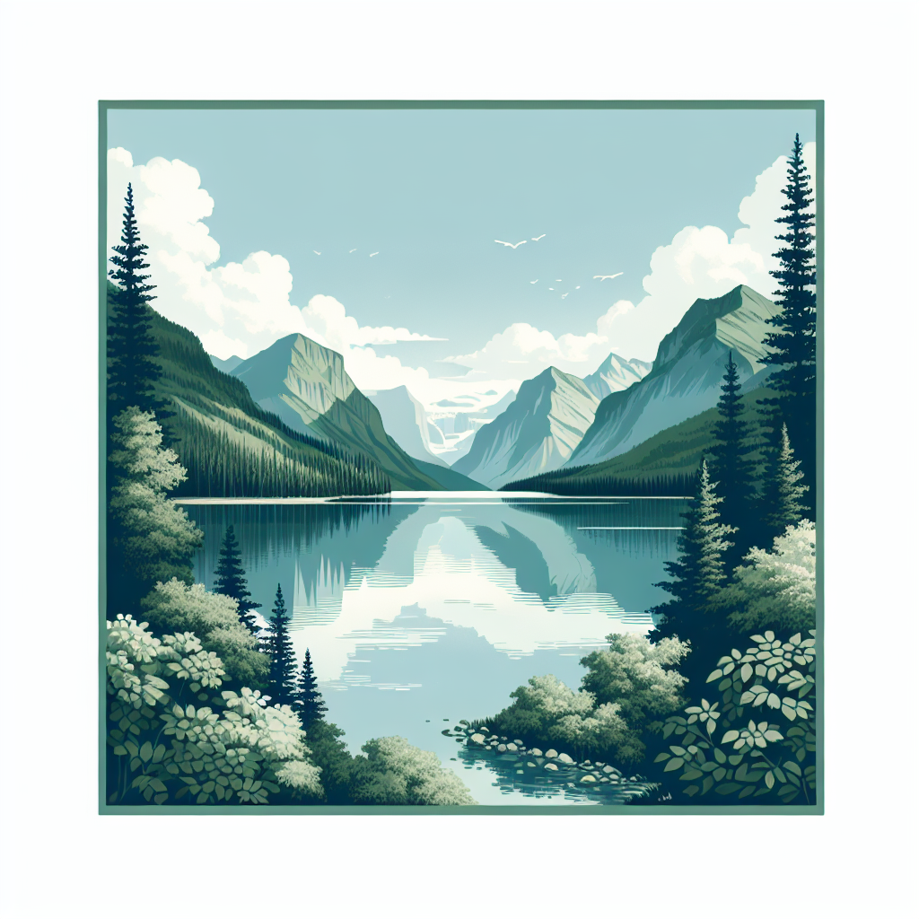 Serene Lake View Painting By Diamonds Kit
