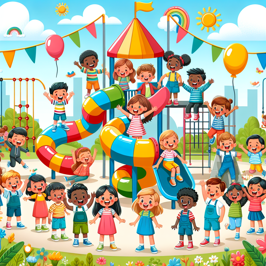 Gigantic Adventure Playground Diamond Painting