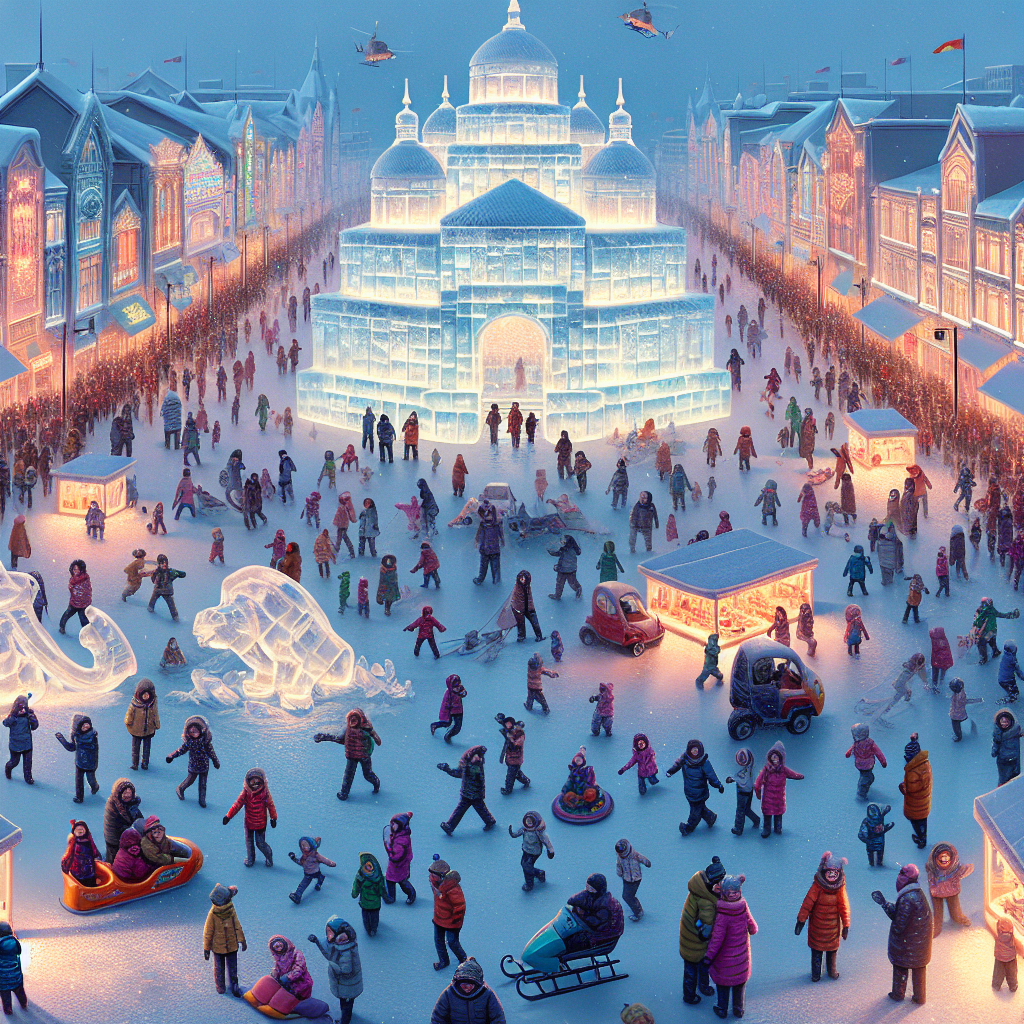Winter Carnival - Quebec City, Canada Diamond Painting