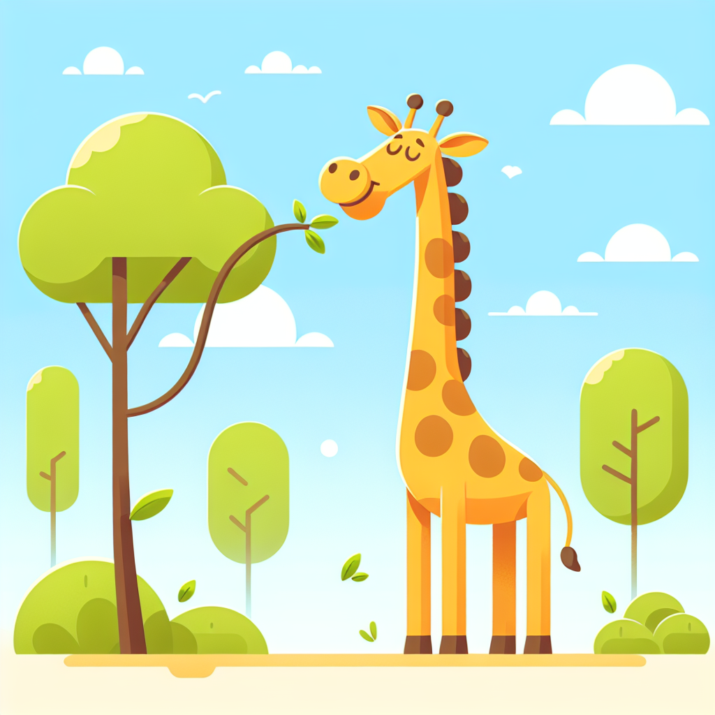 Gliding Giraffe Diamonded Painting Kits