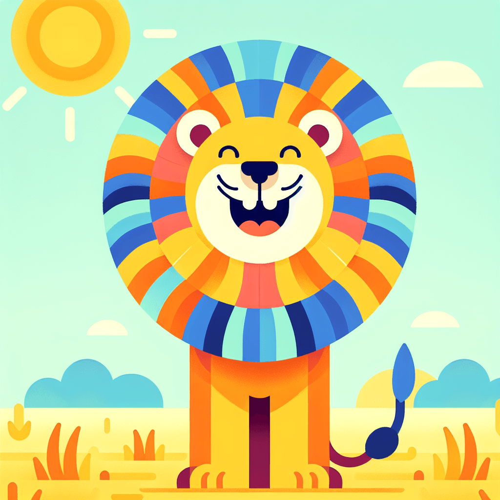 Friendly Lion Paint By Diamonds Art