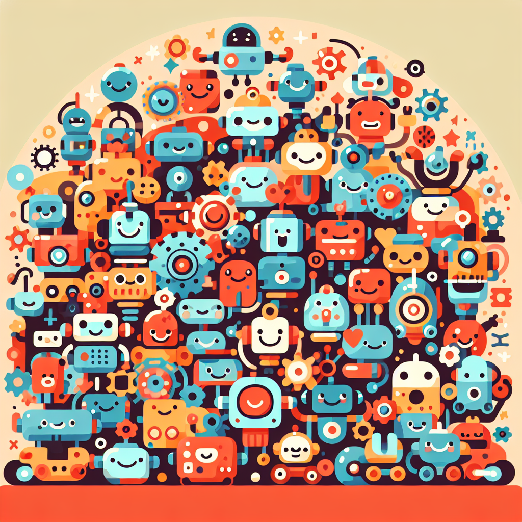 Robot Invention Party Paint By Diamonds Art