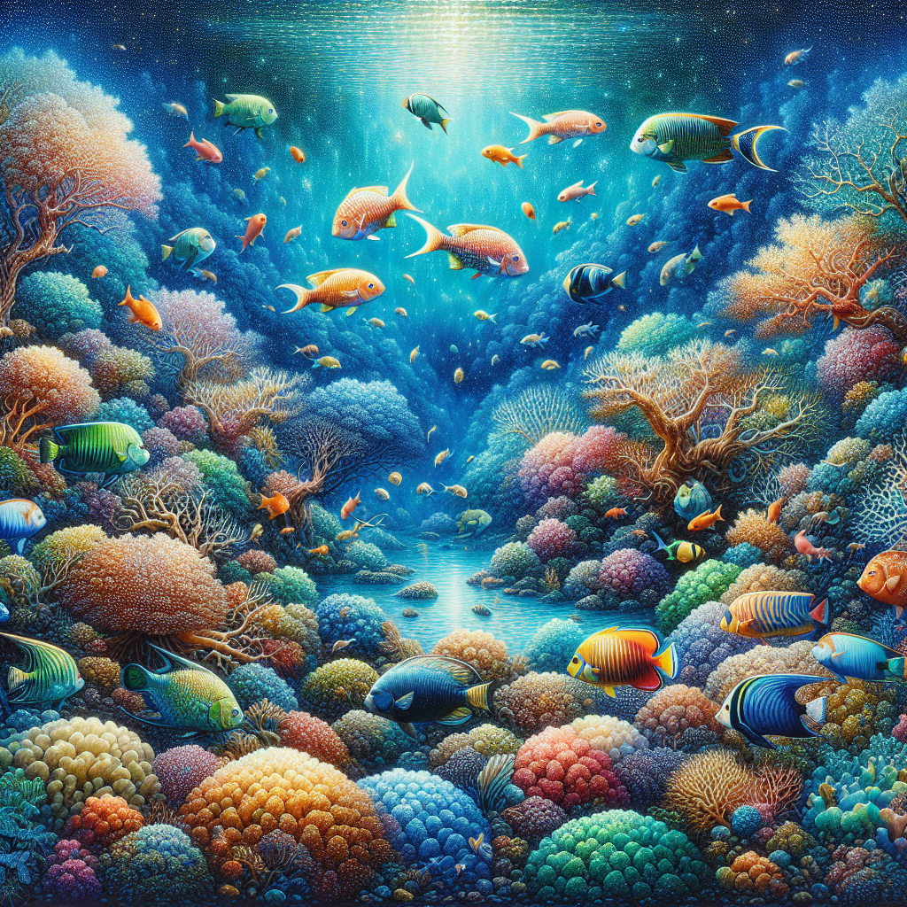 Mystic Ocean Depths Painting By Diamonds Kit