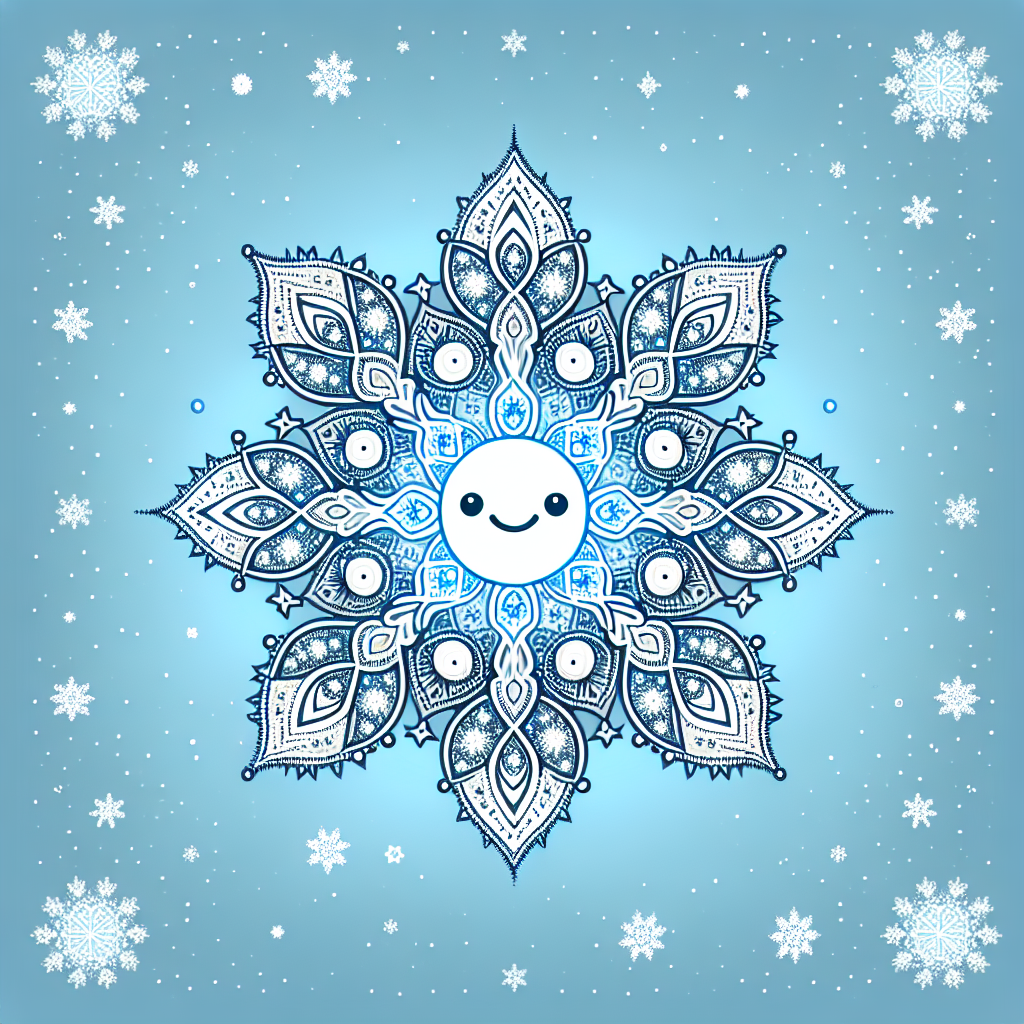 Sparkling Snowflake Diamonded Painting Kits