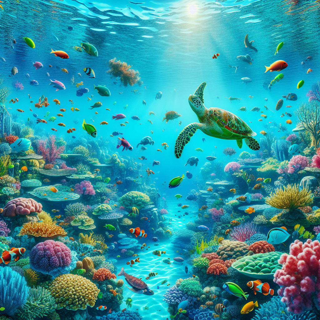 Mysterious Ocean Depths Paint By Color
