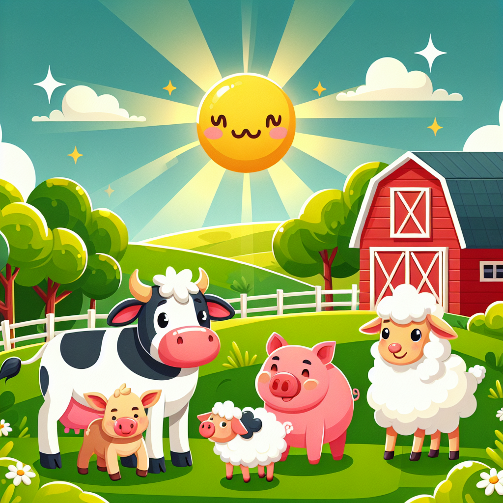 Sunny Day In The Farm Diamonded Painting Kits