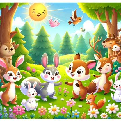 Wondrous Woodland Friends Diamond Painting