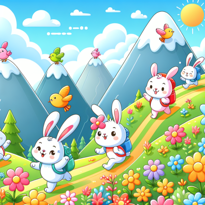 Mystical Mountain Trek Diamond Painting
