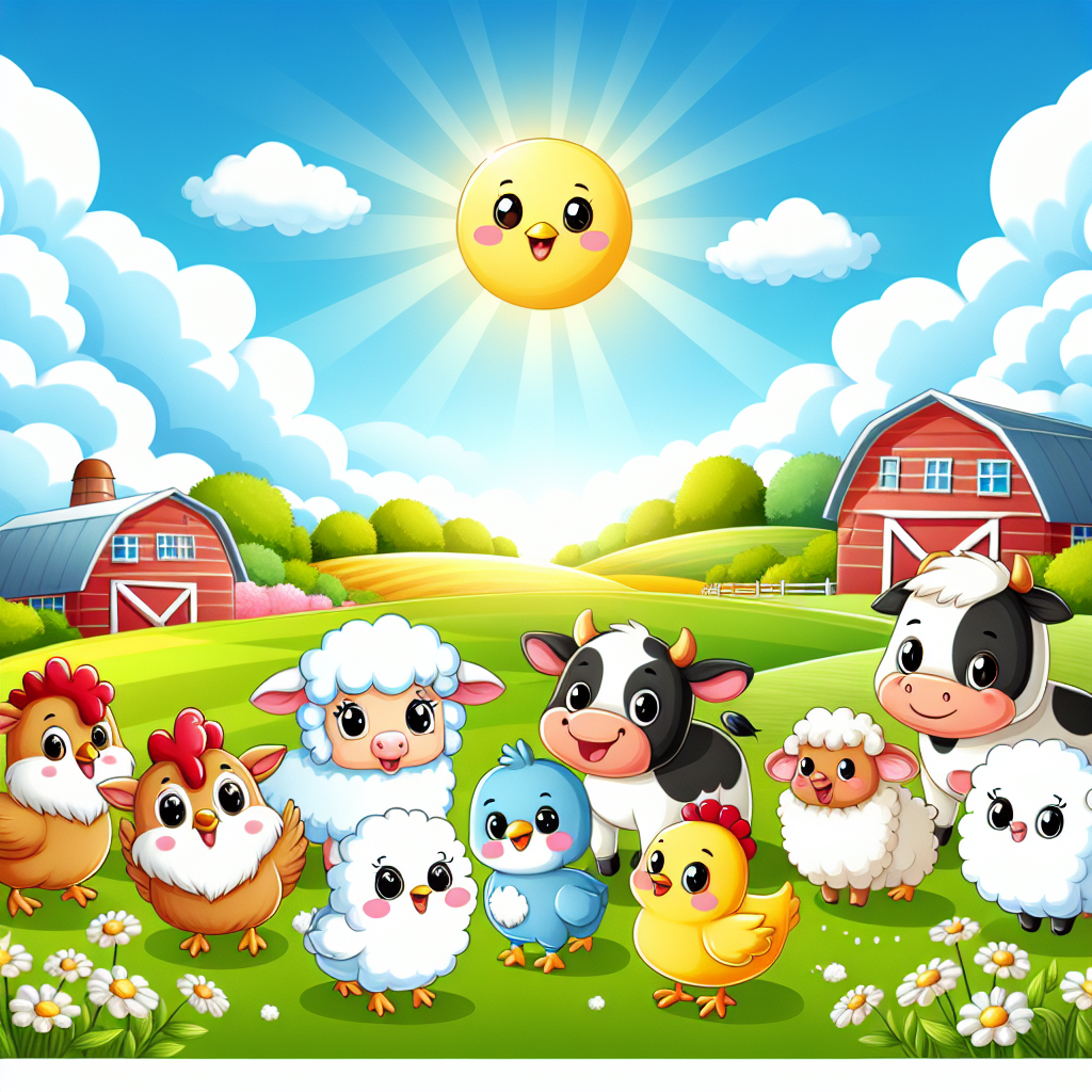Fluffy Farm Friends Paint By Diamonds
