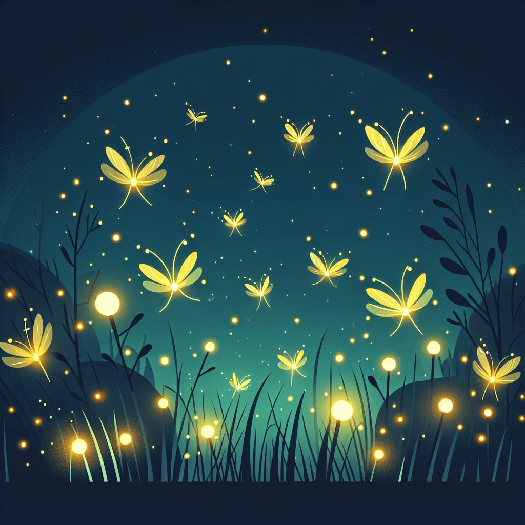 Firefly Fiesta Painting By Diamonds Kit