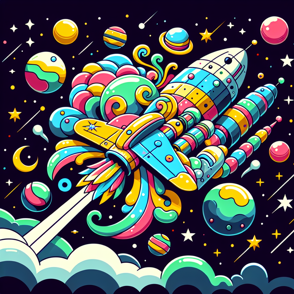Galactic Space Mission Paint By Diamond