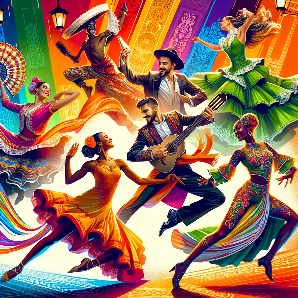 Cultural Heritage Dance Paint By Diamonds