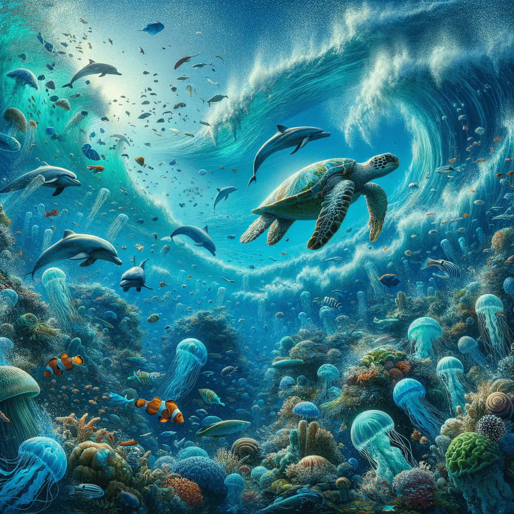 Oceanic Tranquility Masterpiece Paint By Diamonds Kits