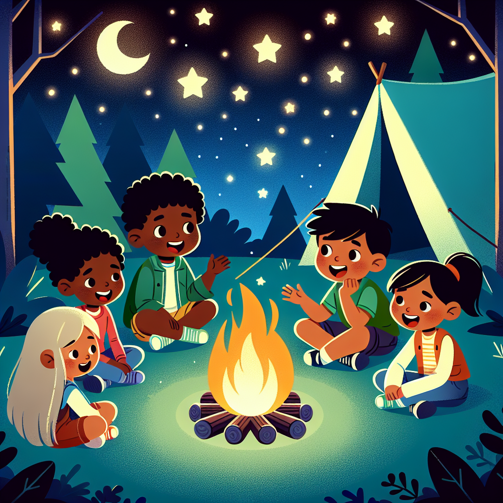 Starlight Campfire Tales Paint By Diamonds Kits