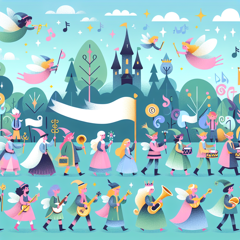 Fanciful Fairyland Parade DIY Paint By Diamonds