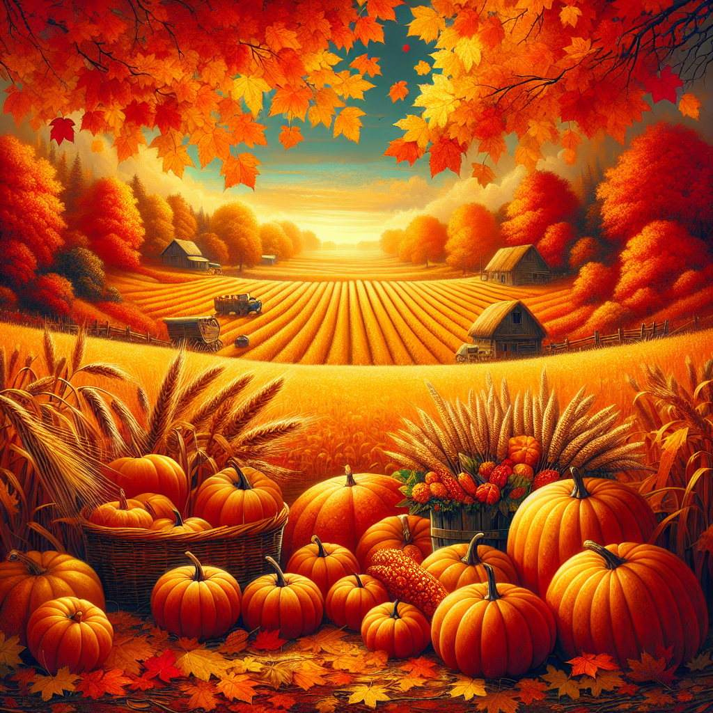 Harvest Season Celebration Diamond Painting