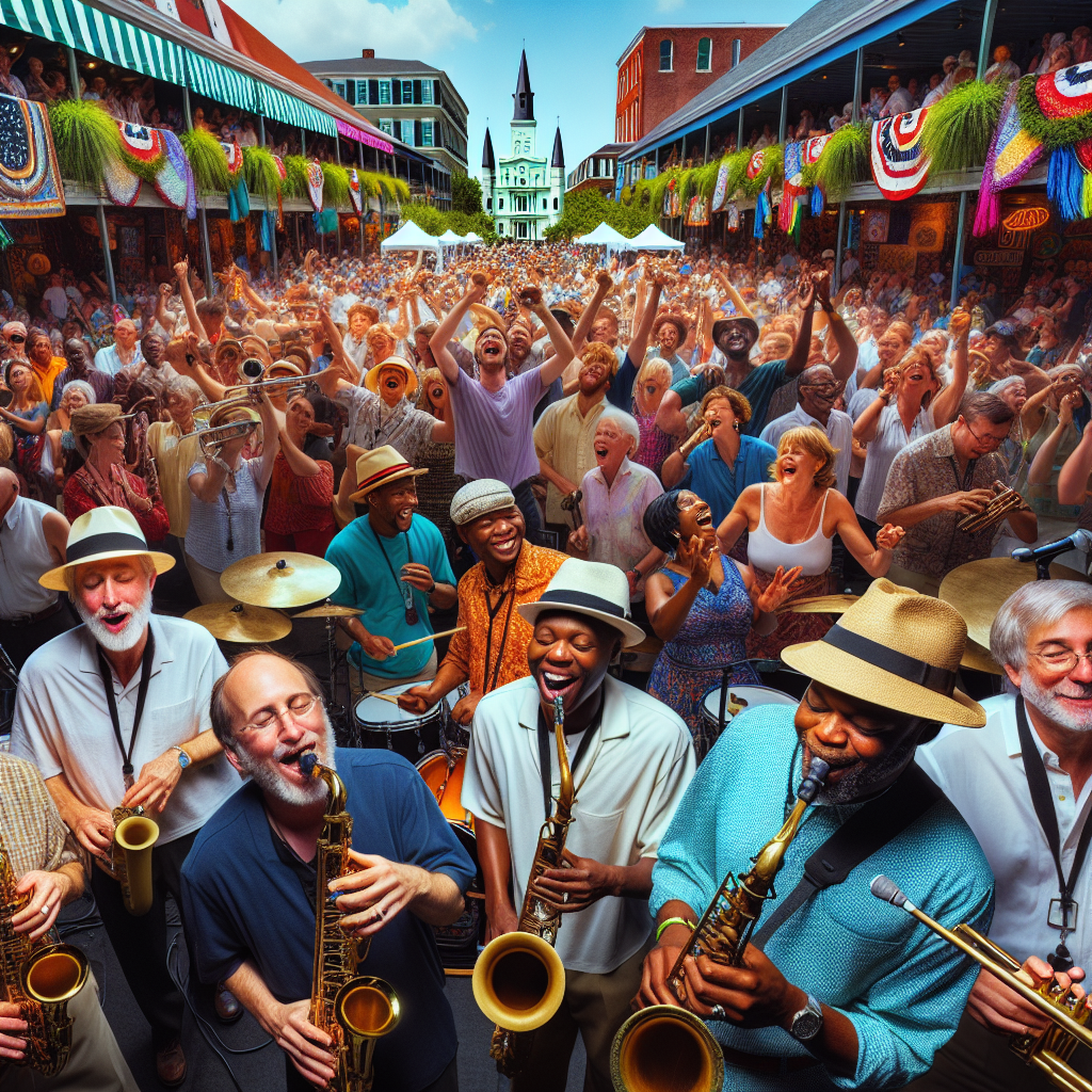 New Orleans Jazz Festival - New Orleans Paint By Diamonds Kits