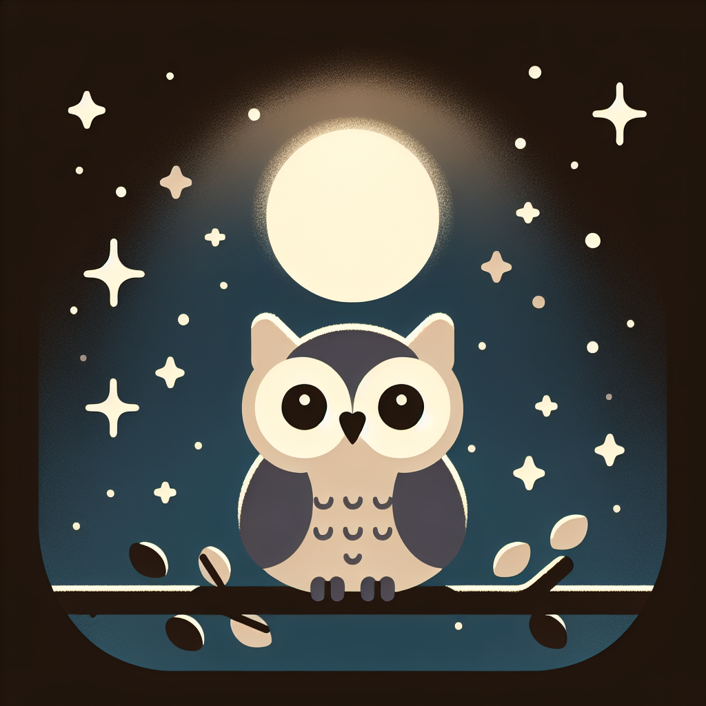 Wise Owl Wisdom Night Paint By Color