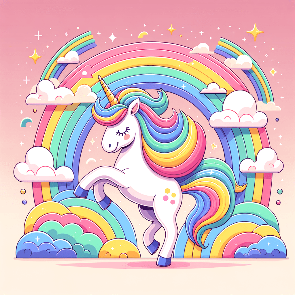 Rainbow Unicorn Dreams Paint By Diamonds Kits