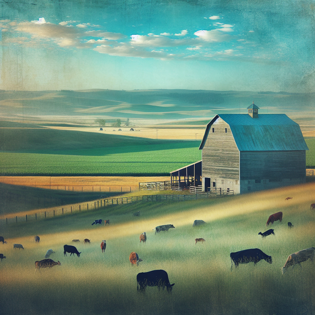 Rustic Farmstead Serenity DIY Paint By Diamonds