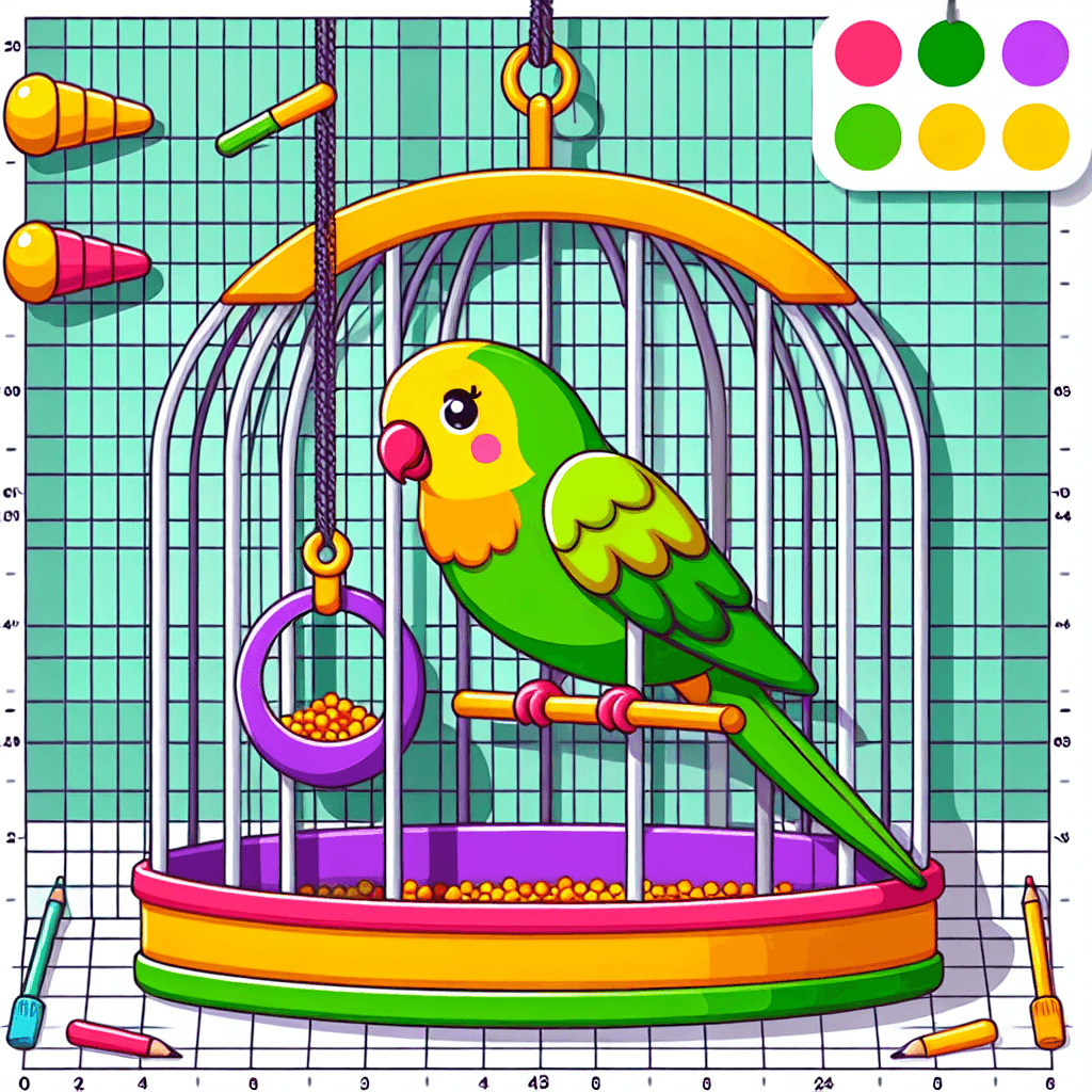 Cheeky Parakeet Paint By Diamonds Art