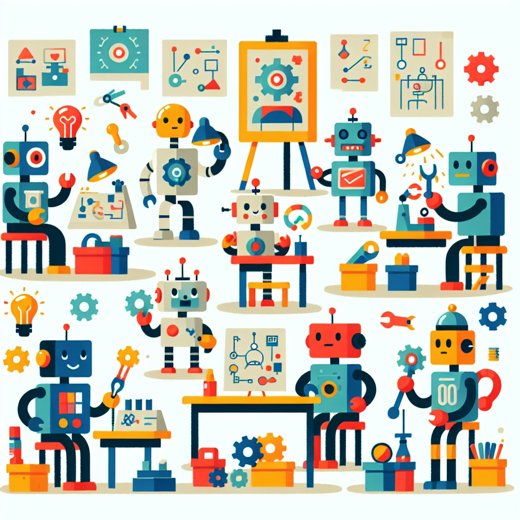 Robot Engineer Adventure Paint By Diamonds Kits