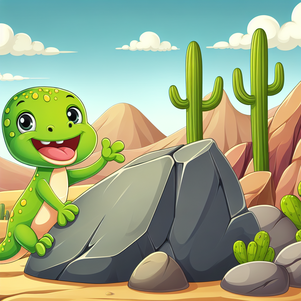 Wandering Lizard Painting By Diamonds Kit