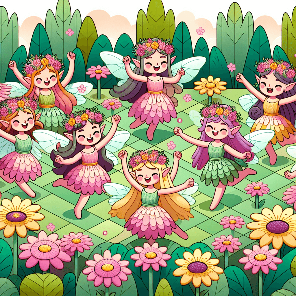 Flower Garden Fae Diamonded Painting Kits