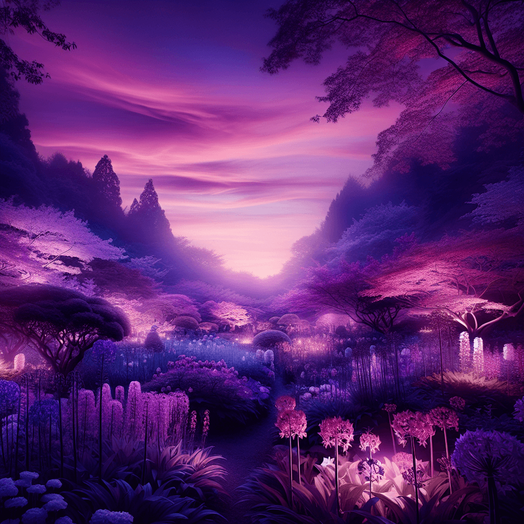 Twilight Garden Glow 5D DIY Paint By Diamond Kit – Original Paint By ...