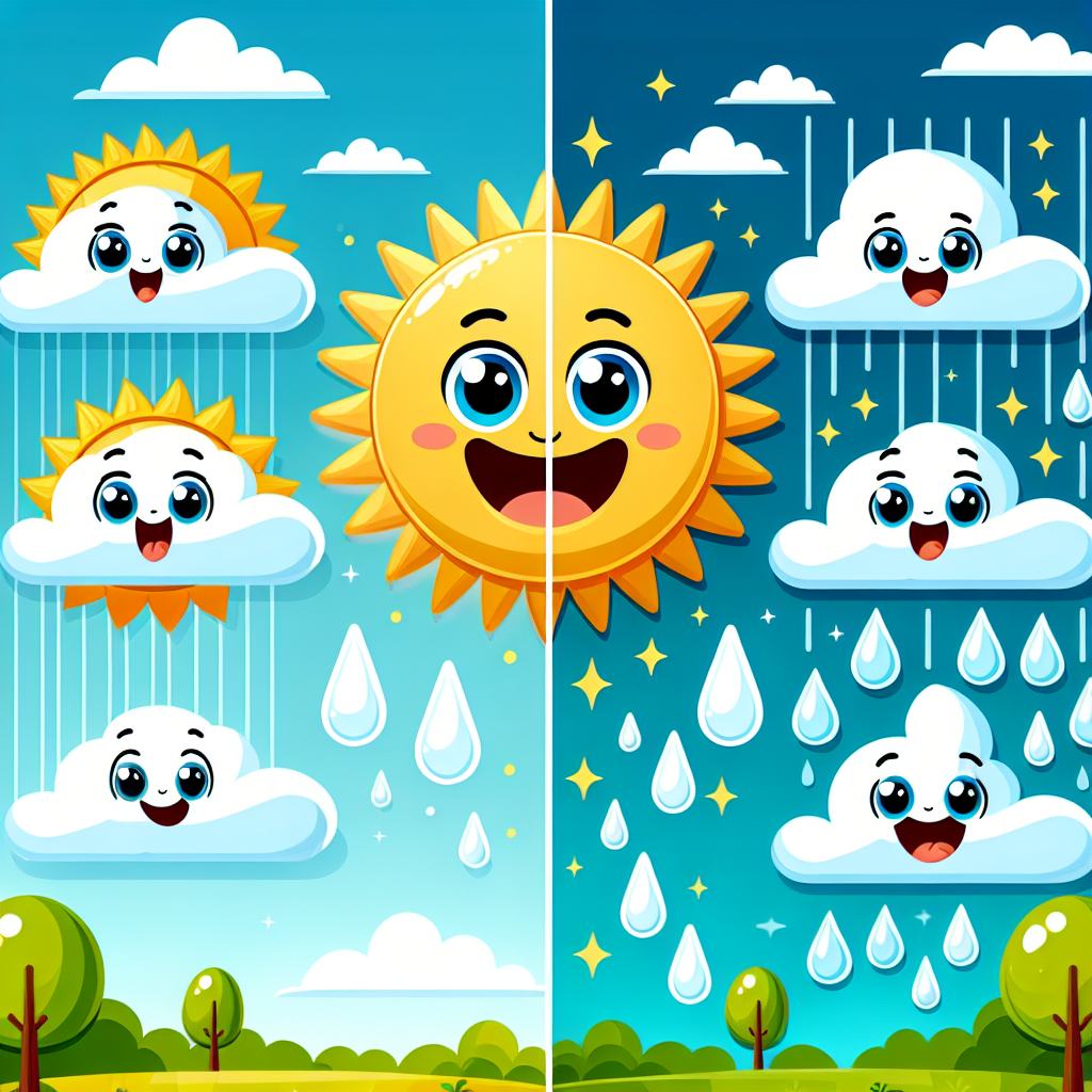 Whimsical Weather Watchers Paint By Diamonds Art