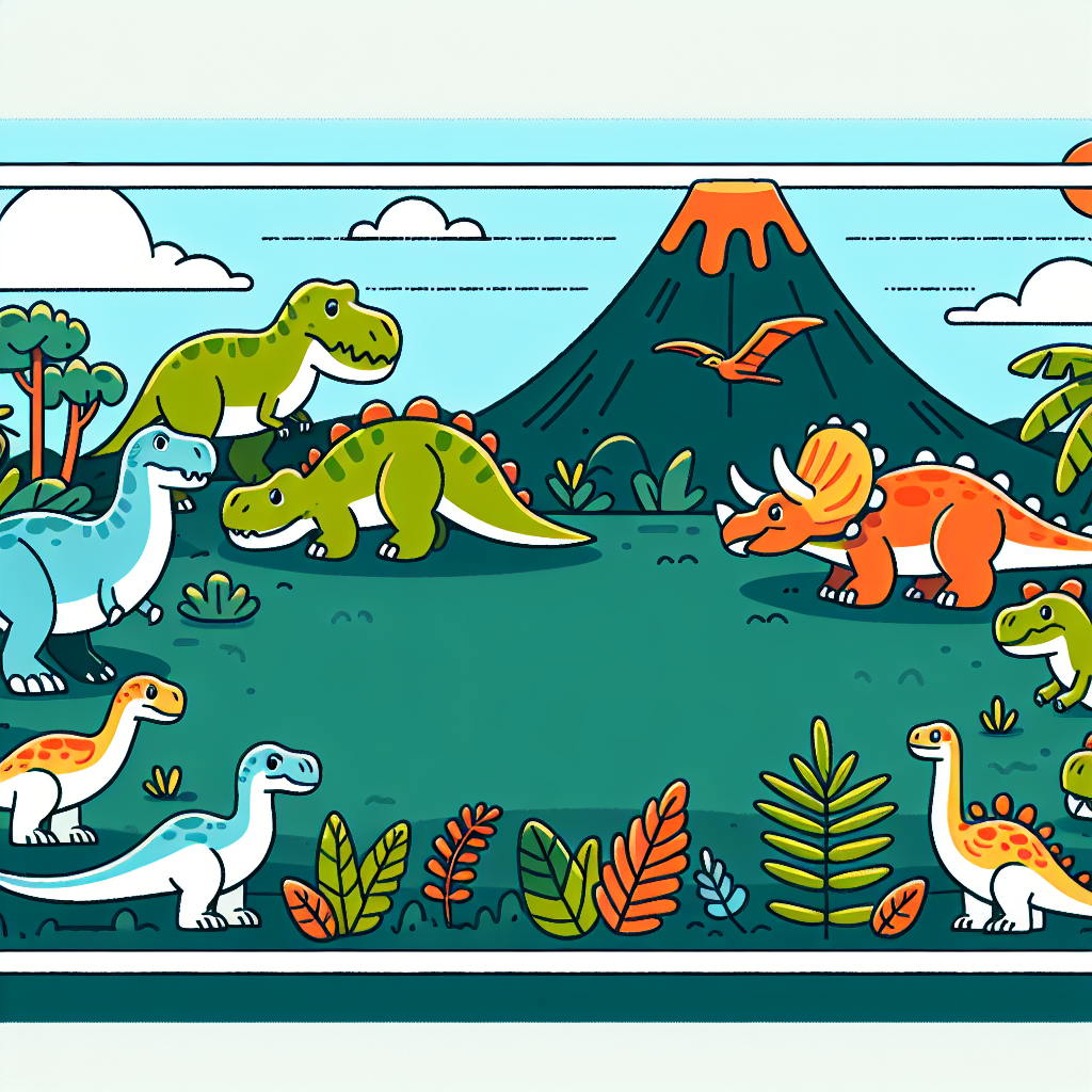 Dinosaur Explorer's Land Paint By Diamonds Kits