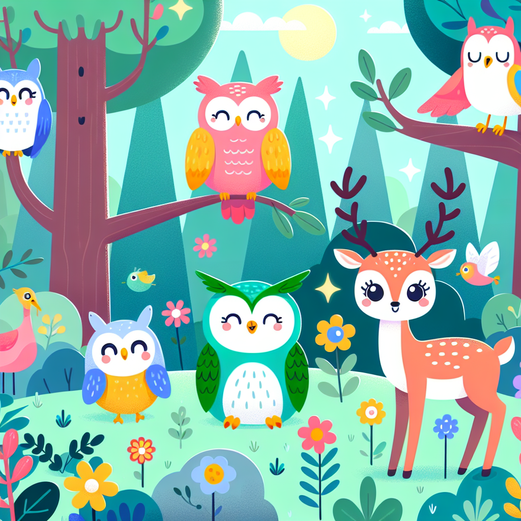 Magical Forest Rescue Paint By Diamonds Art