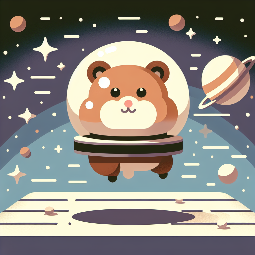 Gigantic Galaxy Hamster Paint By Diamond