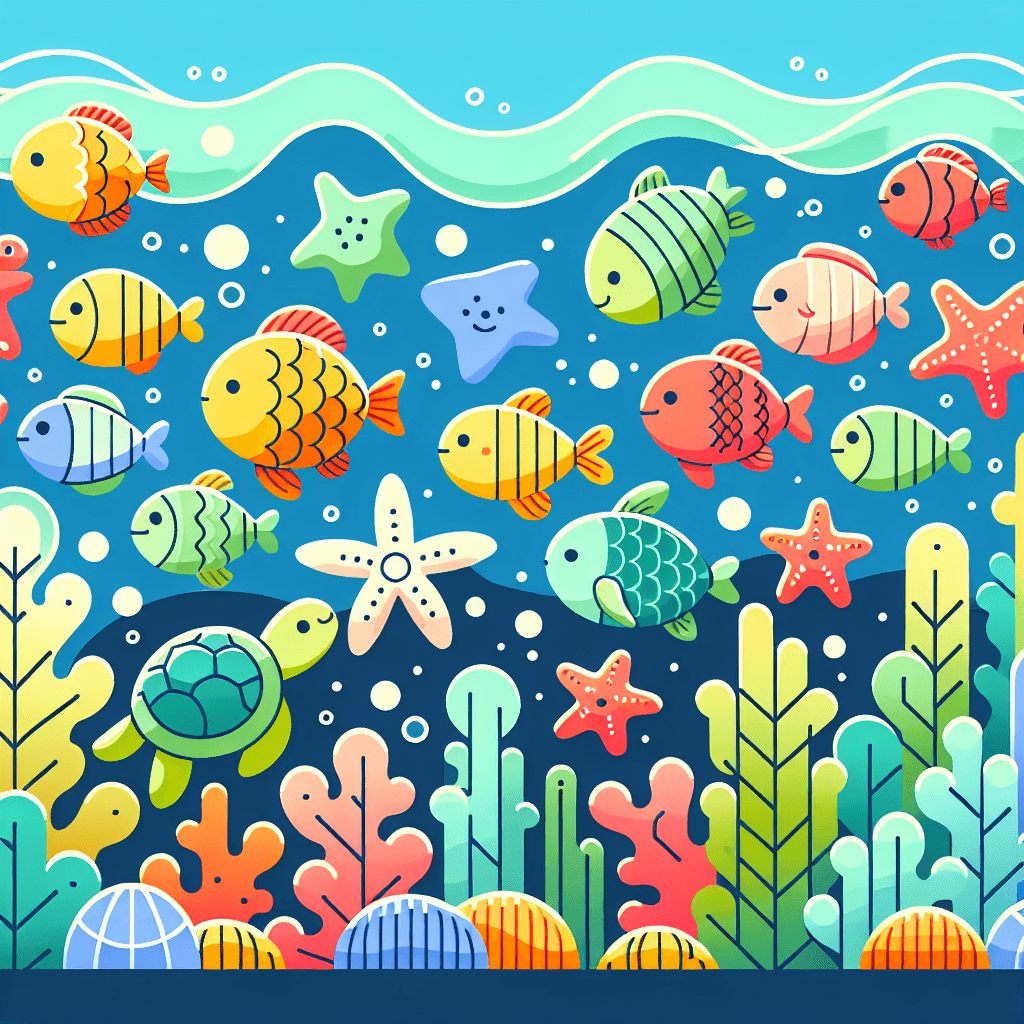 Ocean Friends Celebration Painting By Diamonds Kit