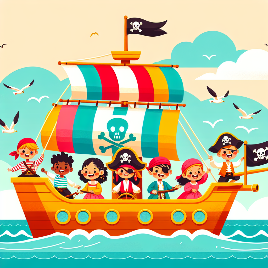 Pirate Ship Adventure Diamond Painting