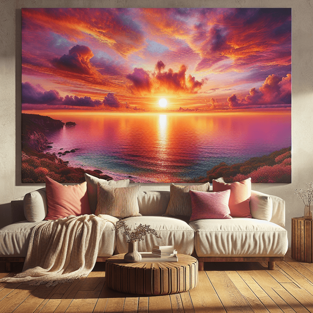 Charming Coastal Sunset Paint By Diamonds Kits