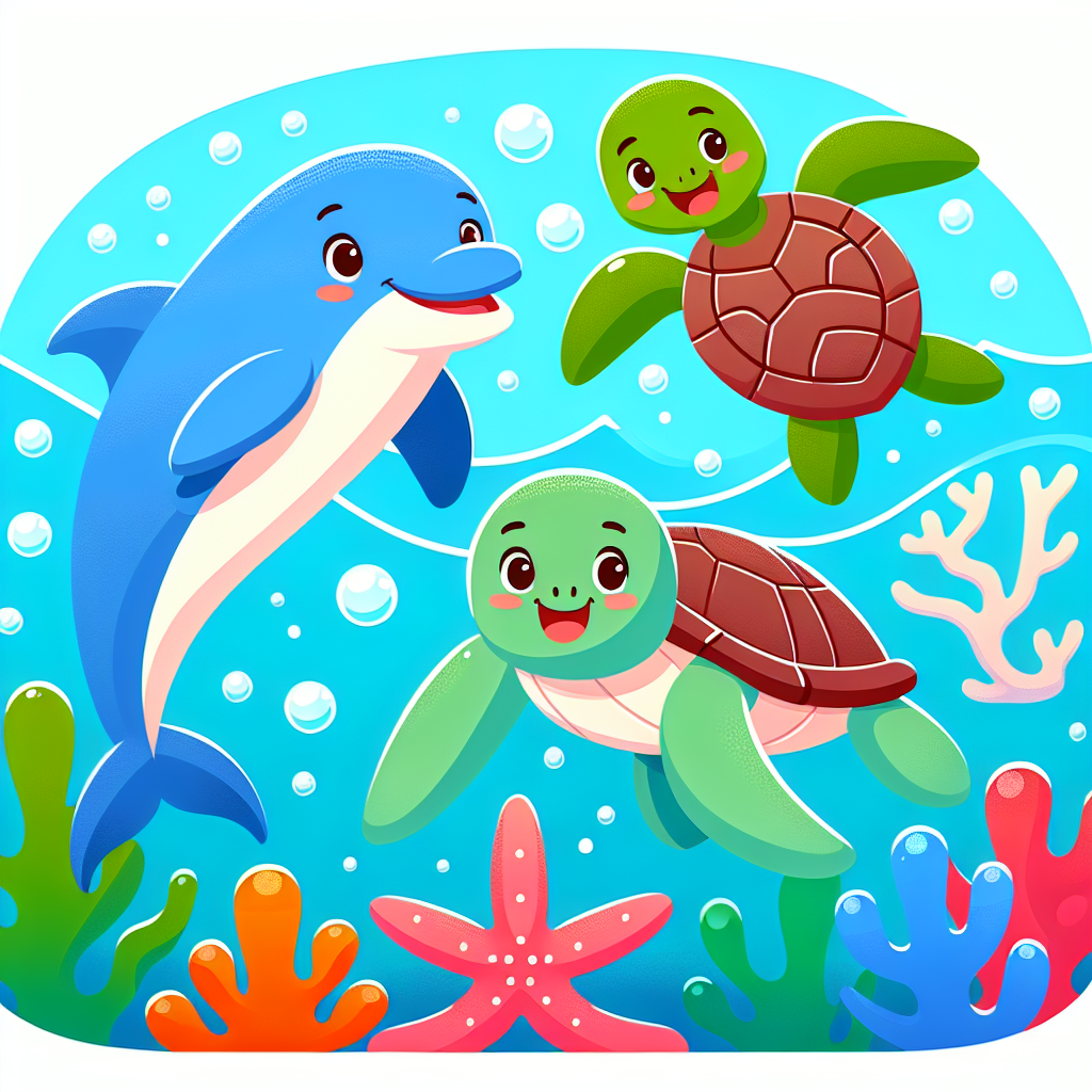 Oceanic Friends DIY Paint By Diamonds