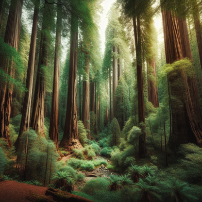 Radiant Redwoods Diamonded Painting Kits