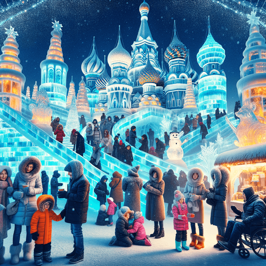 The Harbin International Ice And Snow Festival Paint By Diamonds