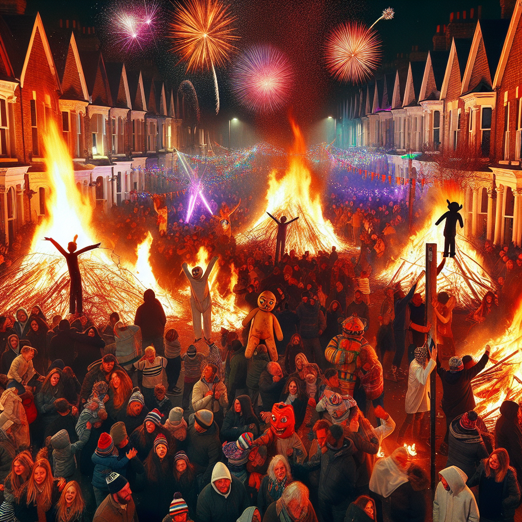 Burning Of The Devil - Guatemala Paint By Diamonds Art