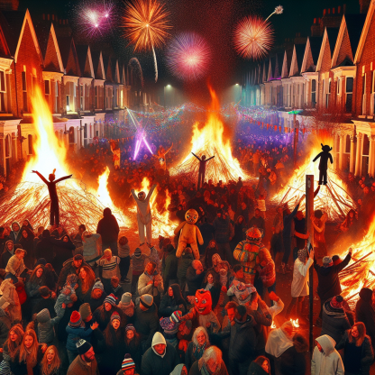 Burning Of The Devil - Guatemala Paint By Diamonds Art